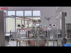 Mesin pengemas otomatis kantong butiran dan bubuk pemotong datar