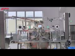 Double High speed Single lane Flat Cutting SNUS Pouch granule dan bubuk Mesin kemasan otomatis